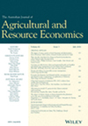 AUSTRALIAN JOURNAL OF AGRICULTURAL AND RESOURCE ECONOMICS雜志封面